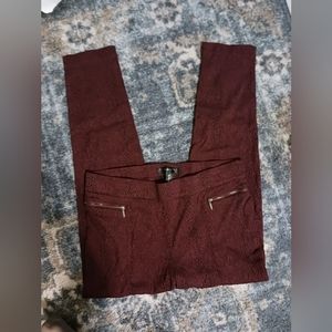 🥳Slip on print stretch pants
